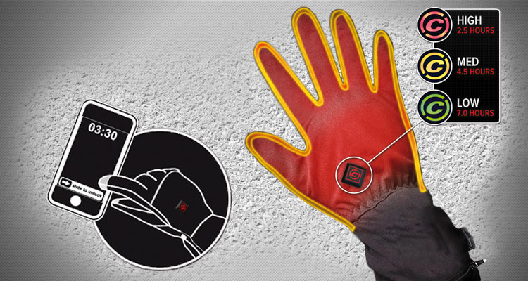 guanto gloves warmme